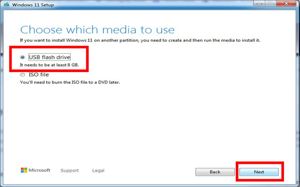 make bootable usb flash drive