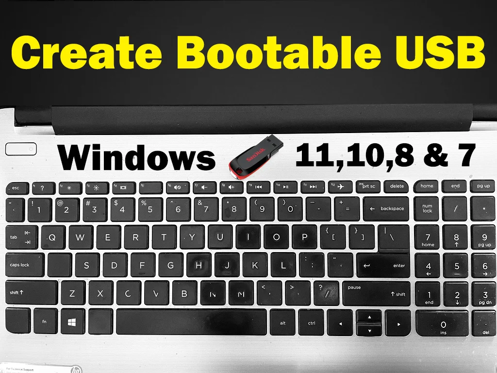 create windows bootable usb