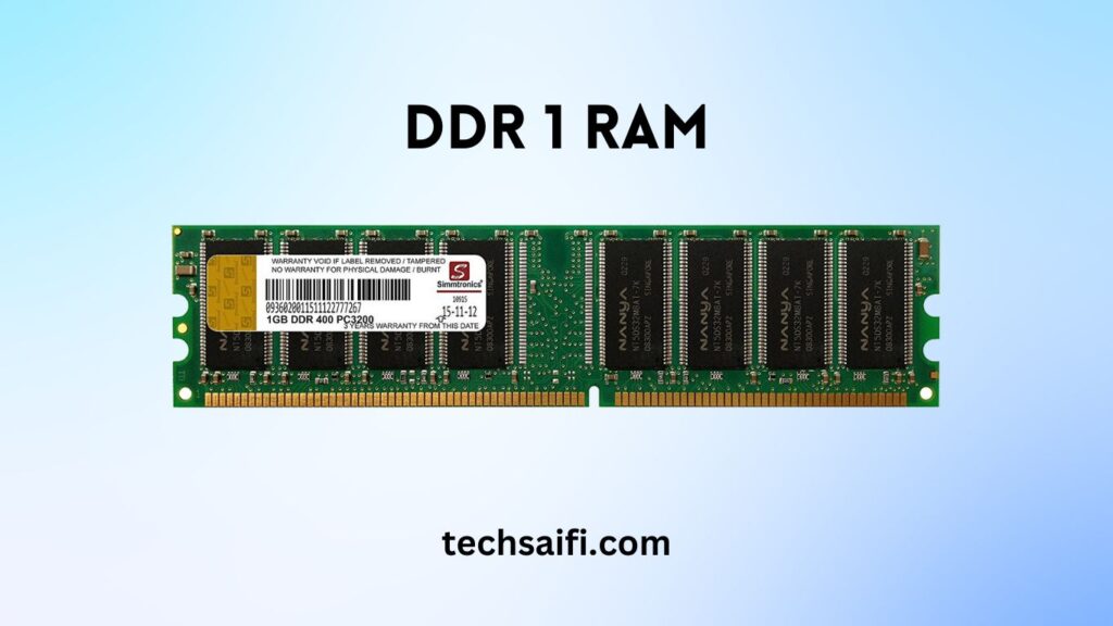 What is DDR RAM and difference between DDR1, 2,3,4 & 5